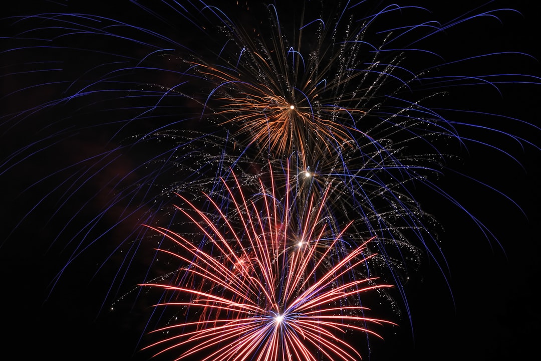 fireworks display during nighttime