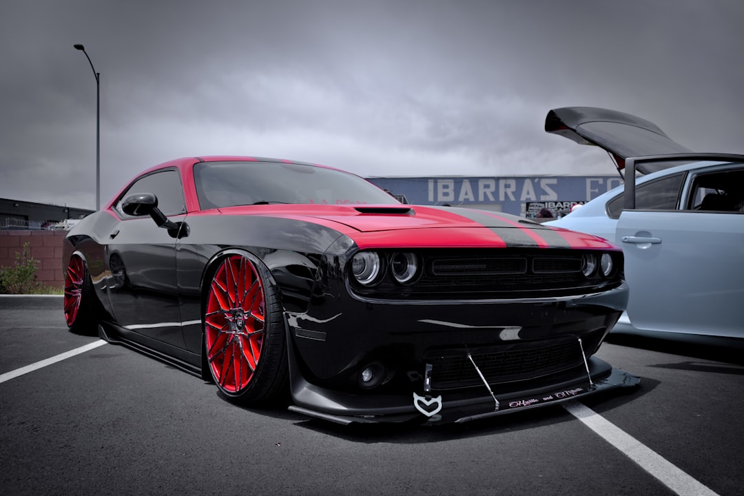 black and red bmw m 3