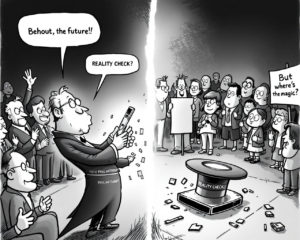 Robots et Cybertrucks : Ritournelles de l’Illusion Technologique