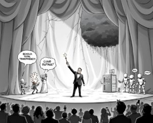 Liquid Crash : la transparence en crise, du nuage au robot