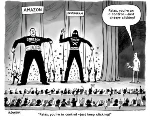 Les nouveaux boutons magiques : partage, achat, et illusion de liberté