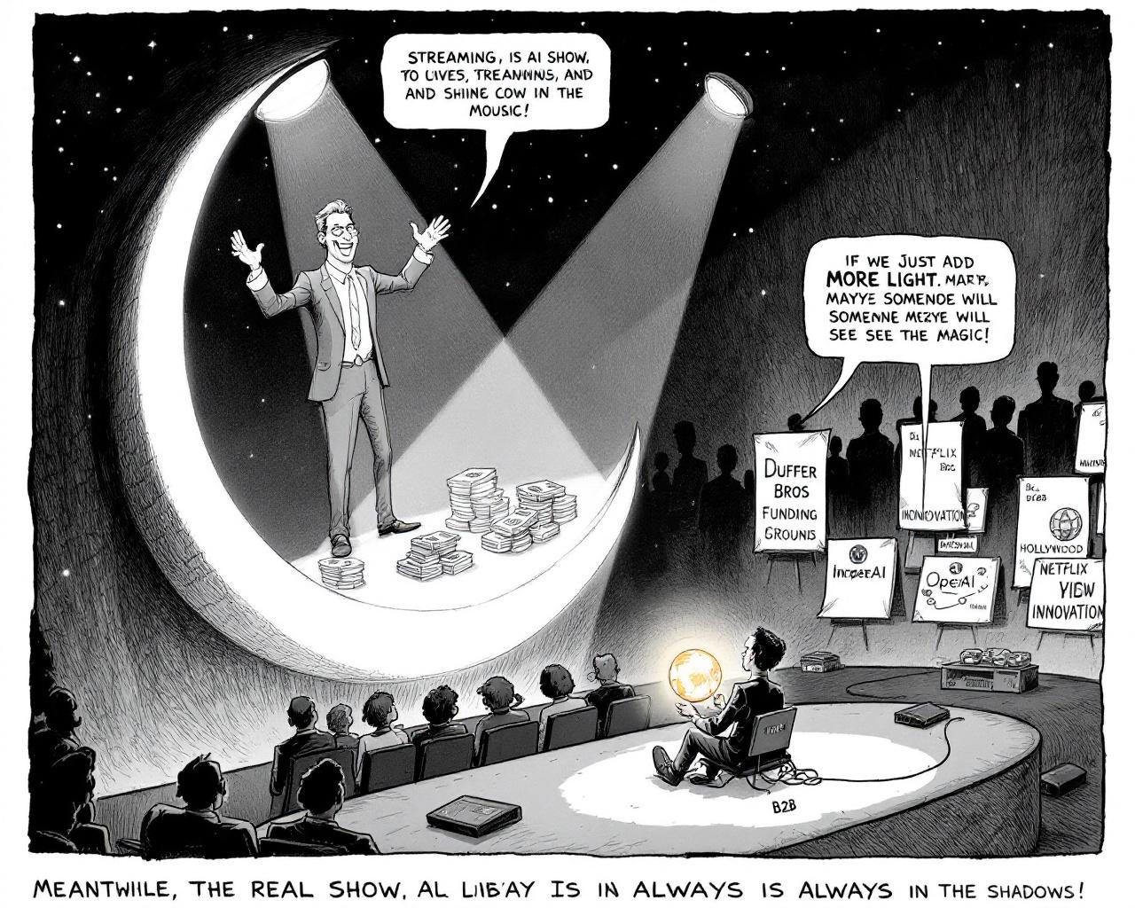 Sur la face obscure de la lumière : entre lune, licornes et streaming en éclipse