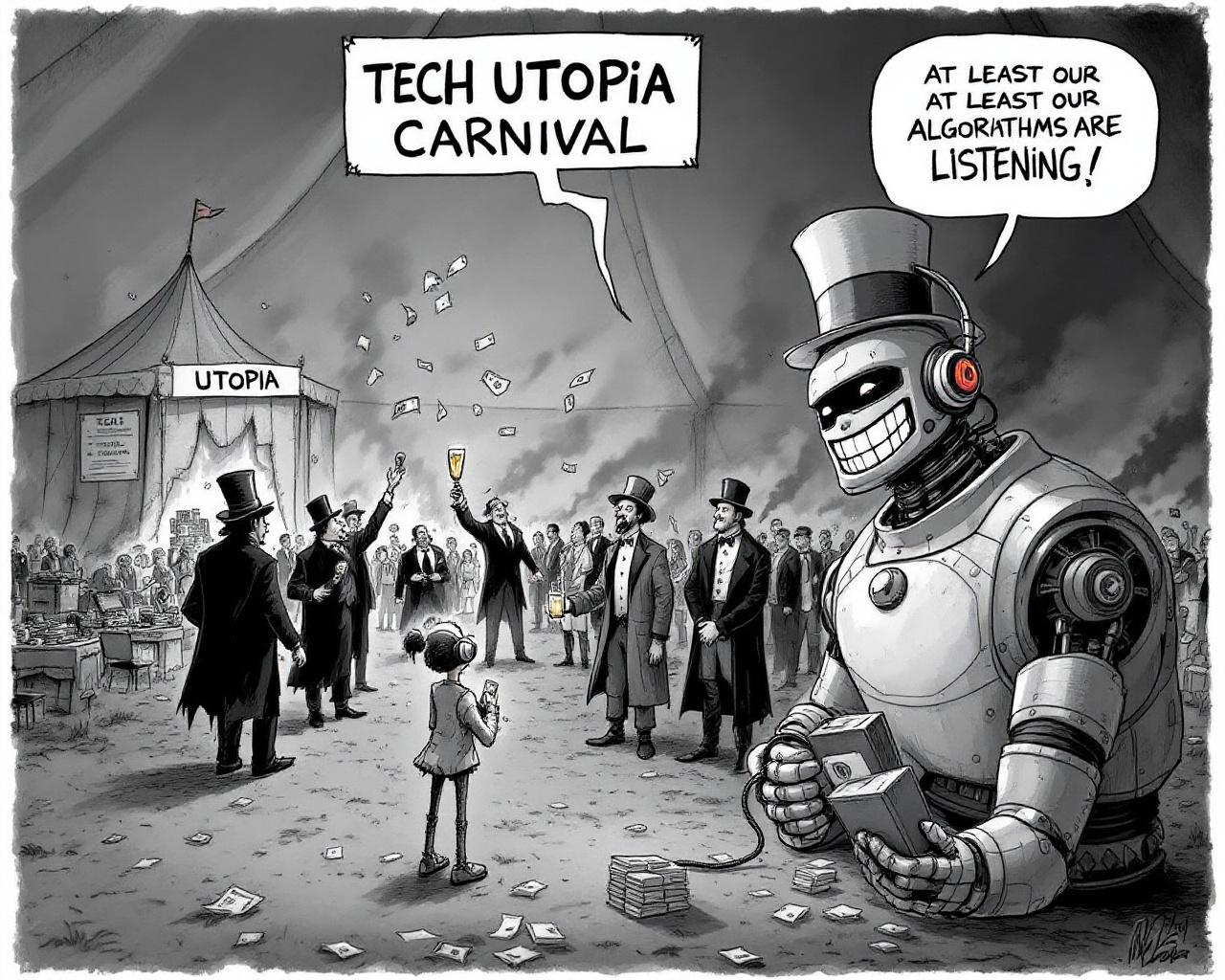 Boucle d’or et chaînes en zinc : quand l’utopie technologique se mord la queue