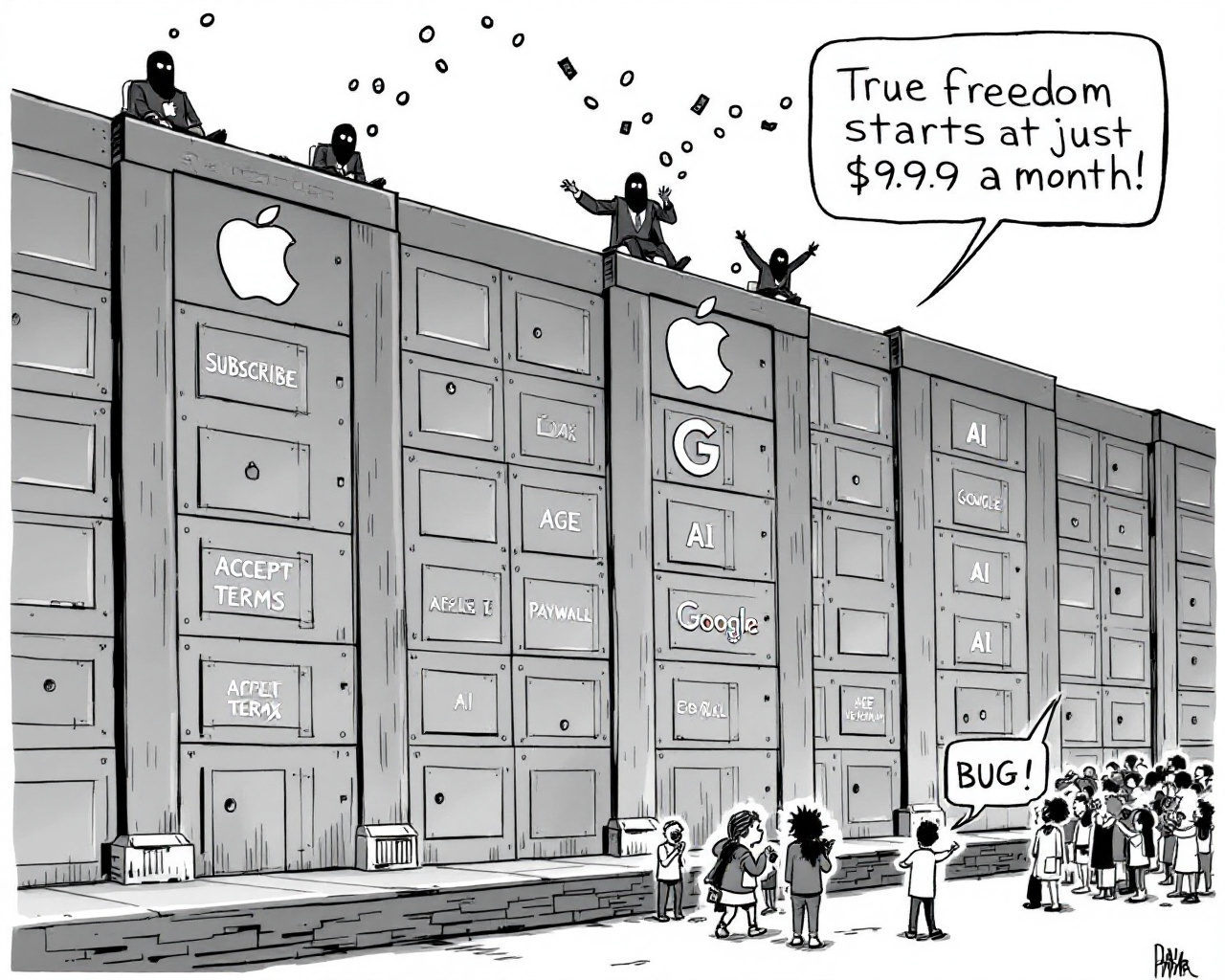 Algorithmes, abonnements et portes closes : la grande simulation du progrès