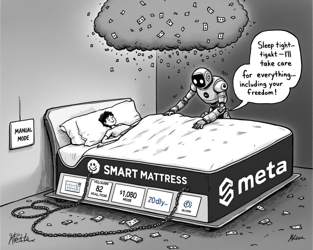 De la nuit connectée à la prose asservie : la grande illusion de la tech aux commandes