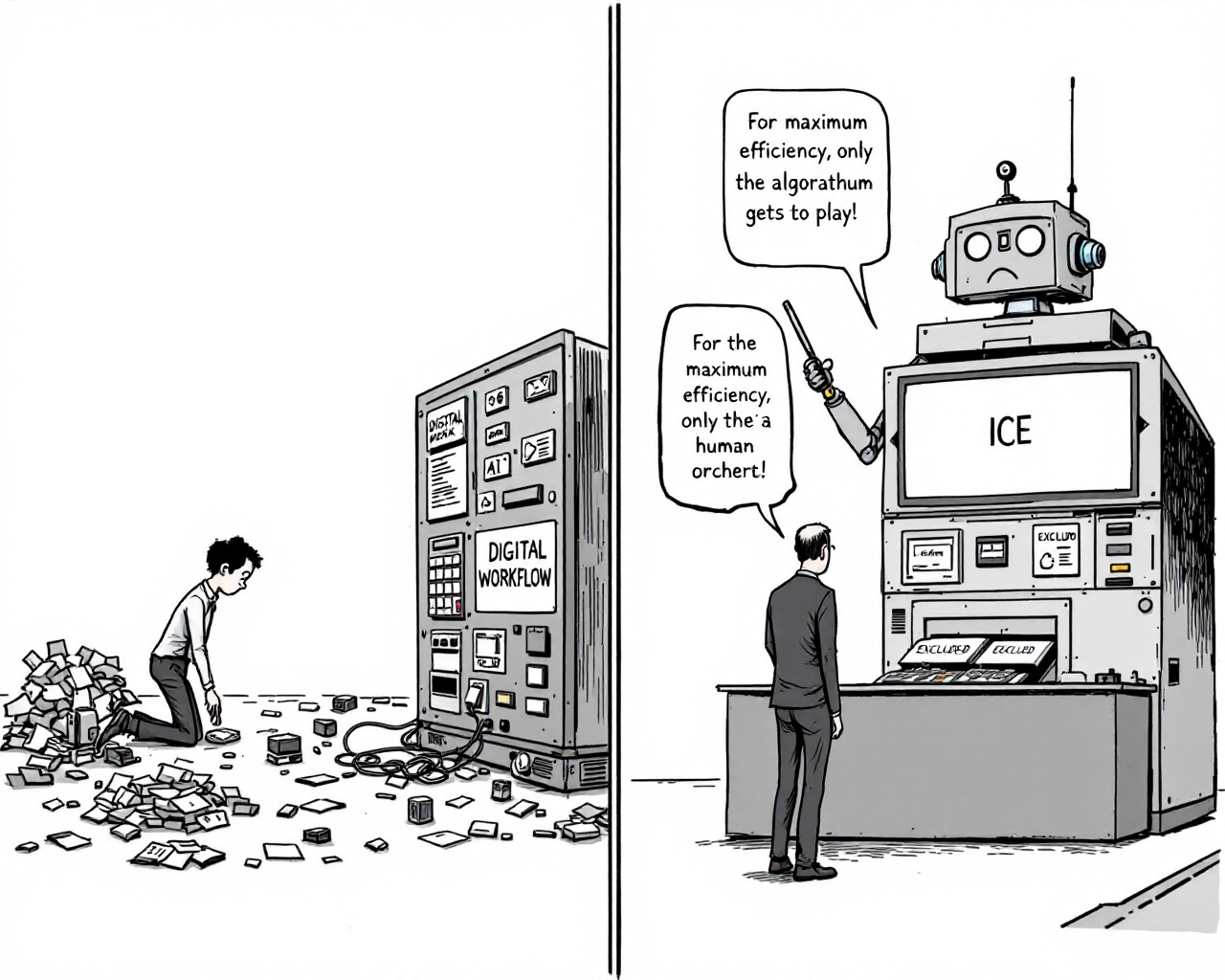 Surveiller, scanner, embaucher : la grande loterie algorithmique de 2025