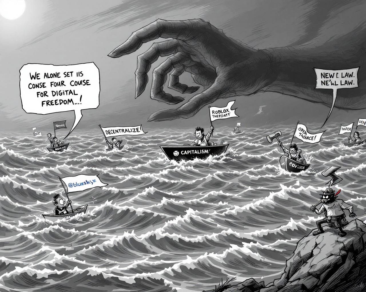 Paysage tech : mode d’emploi, entre ciel bleu, monde virtuel et vieux business