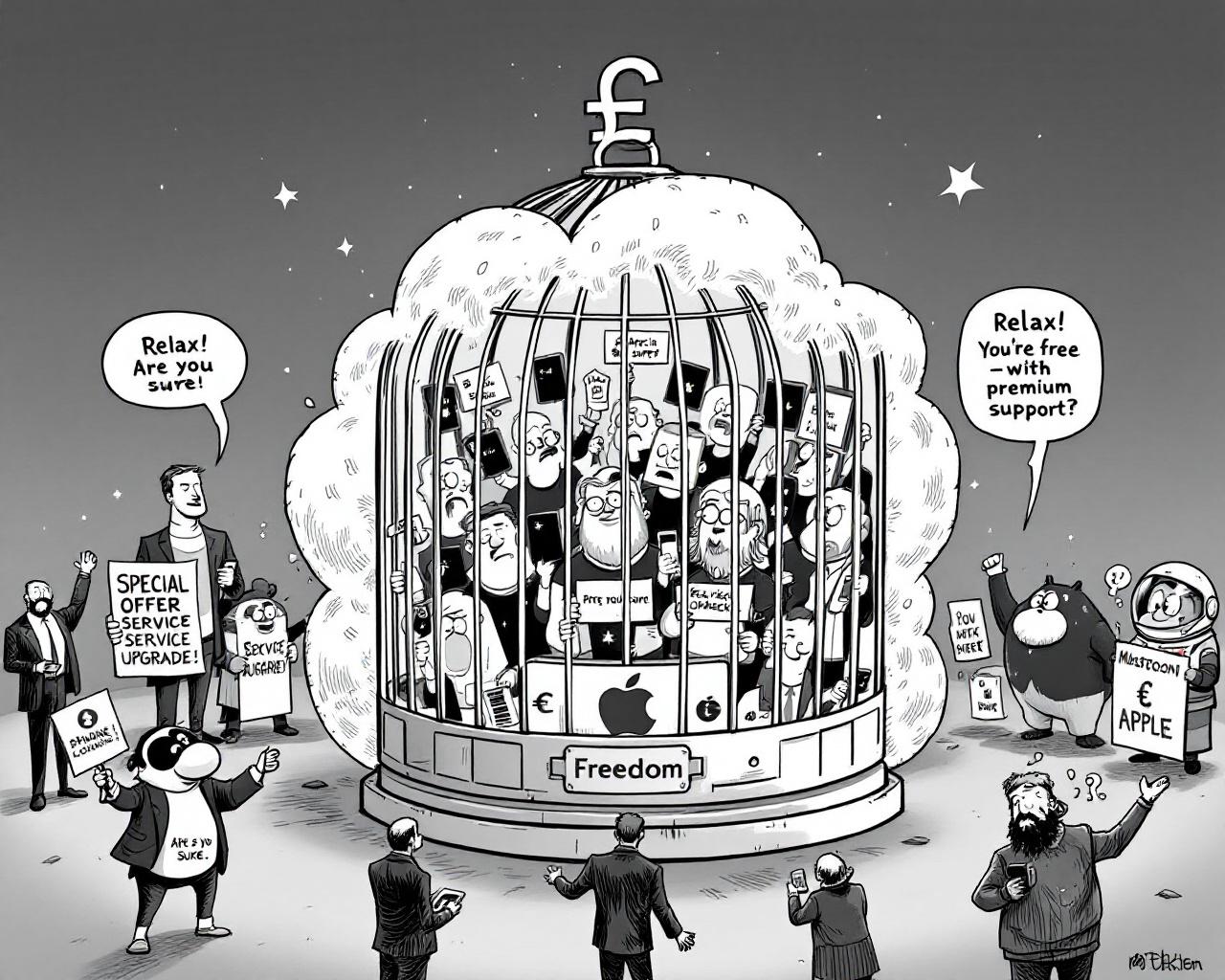 La servitude numérique volontaire, version 2025