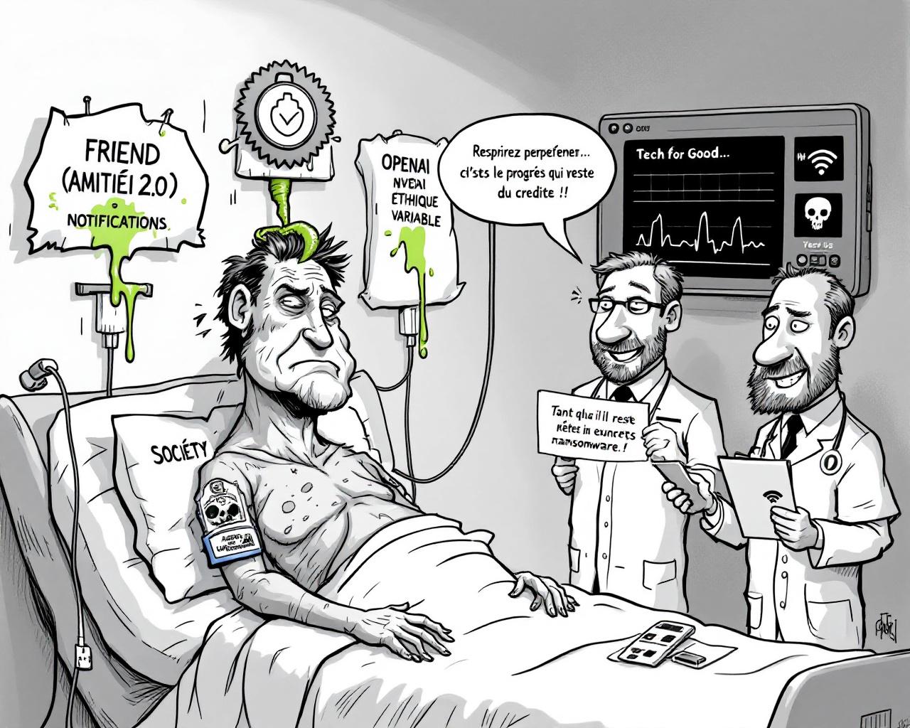 Badge de solitude, tentacules de silicium et crashs en série : l’humanité sous pilotage automatique