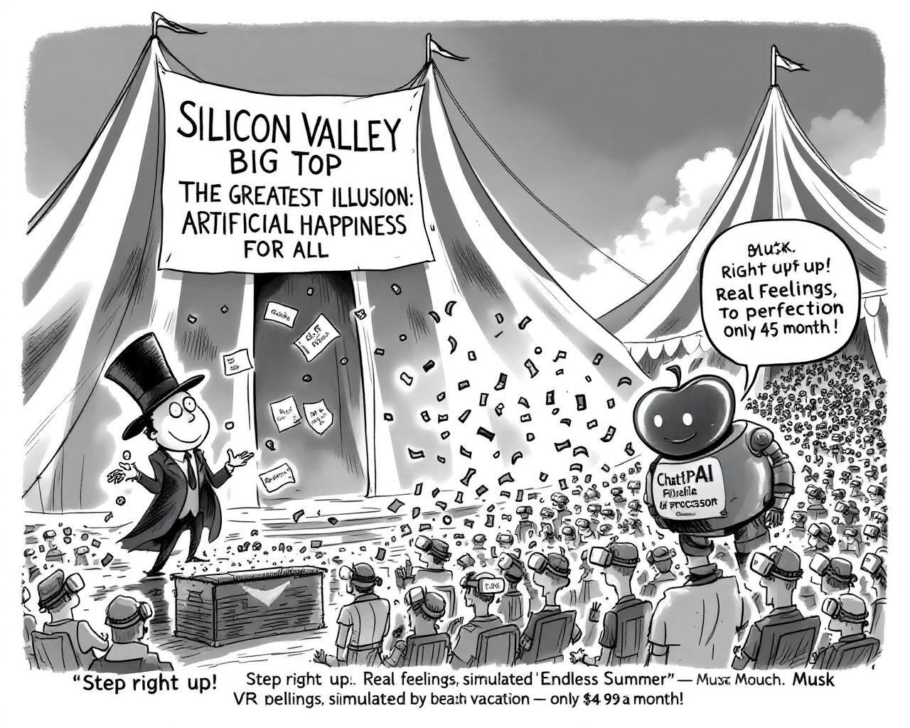 Simuler, gouverner, licencier : le capitalisme sur-vitaminé de la tech préfère l’illusion à la révolution