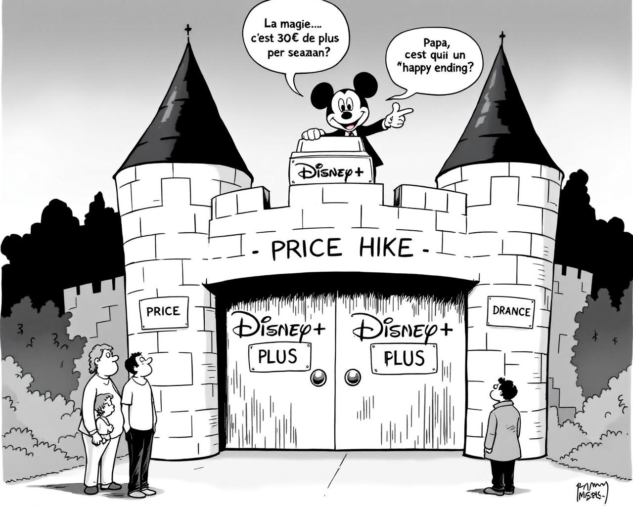 Disney + cher = Magie low cost, happy ending en option (payante)