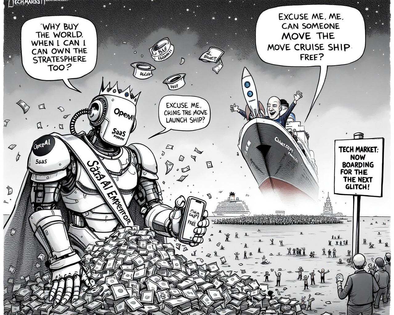 SAASturation et Dérapages : Quand la Tech Brûle ses Propres Fusées