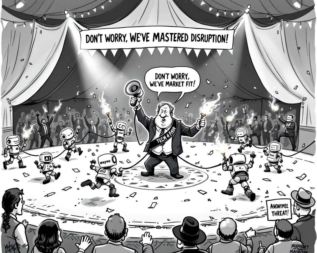 Quand la technologie désherbe ses racines : satire d’une société branchée sur l’angoisse