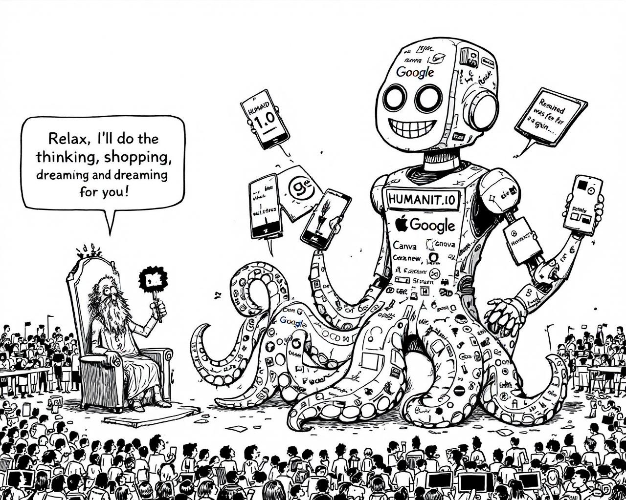 Quand les IA font leur show : shopping, selfies et crash boursier au menu du futur