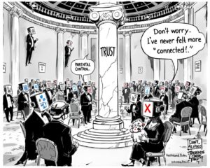 Gadgets, Identités et Dépendance : le grand cirque de la société connectée