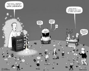 L’audace sous caméra : quand la tech fait main basse sur la confiance (et le reste)