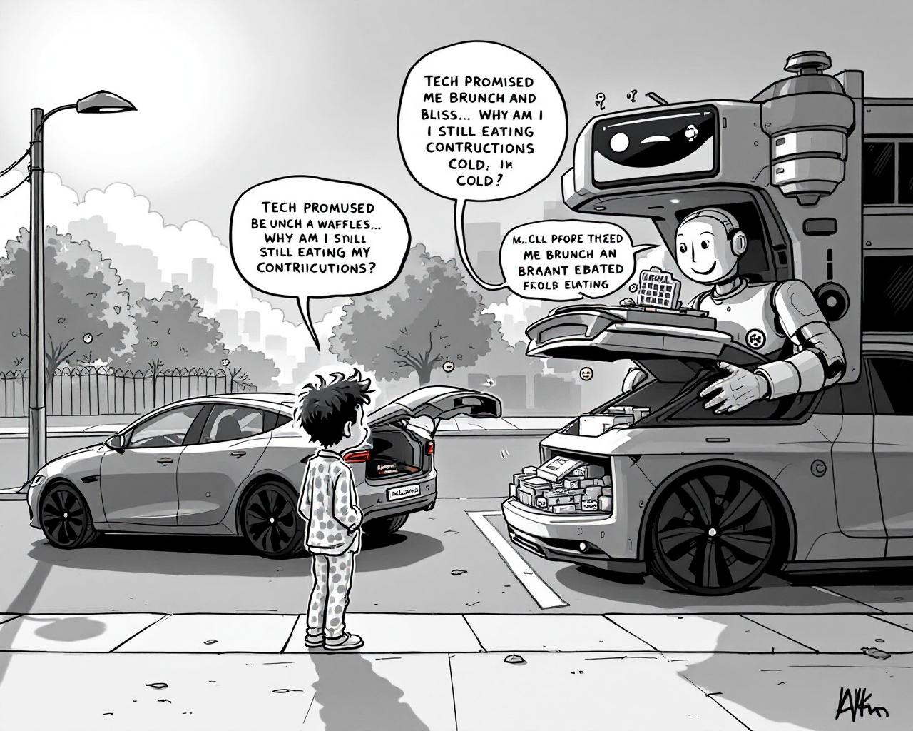 Du grille-pain aux gaufres, ou comment la technologie ne comble que nos contradictions