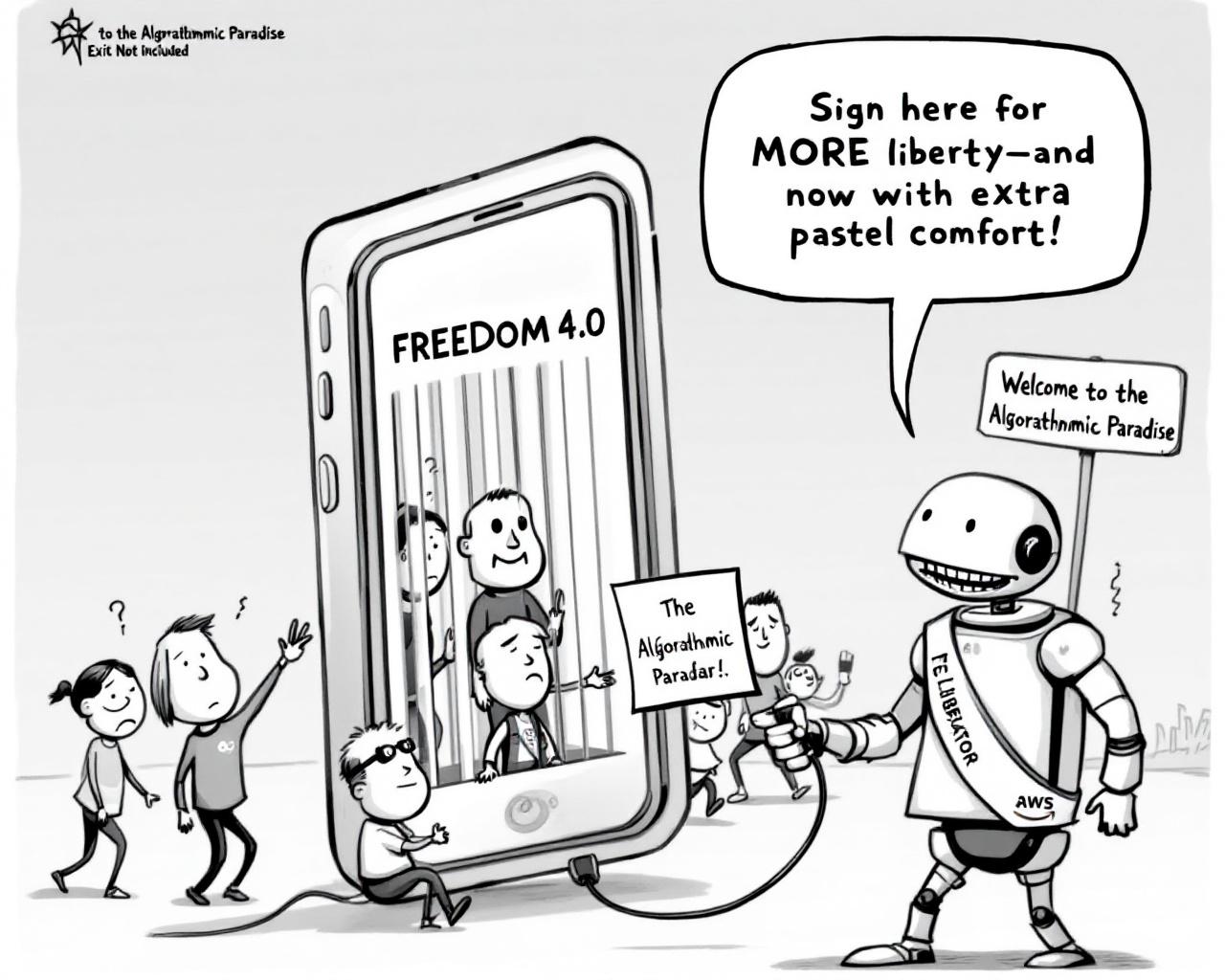 Du nuage de pixels à la chaîne d’aliénation : la grande illusion du progrès connecté