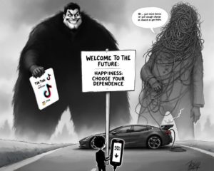 La société demi-charge : entre micro-cadeaux TikTok et batterie européenne à la traîne