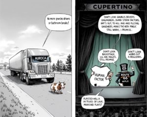 Apple, Aurora et la tyrannie du sans-humain : À qui le crash-test ?