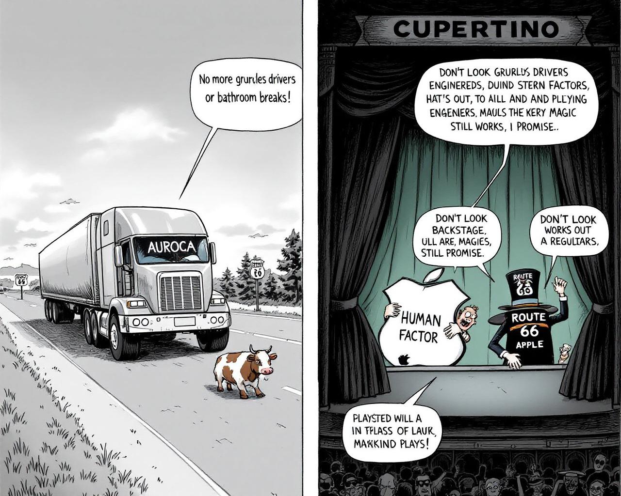 Apple, Aurora et la tyrannie du sans-humain : À qui le crash-test ?