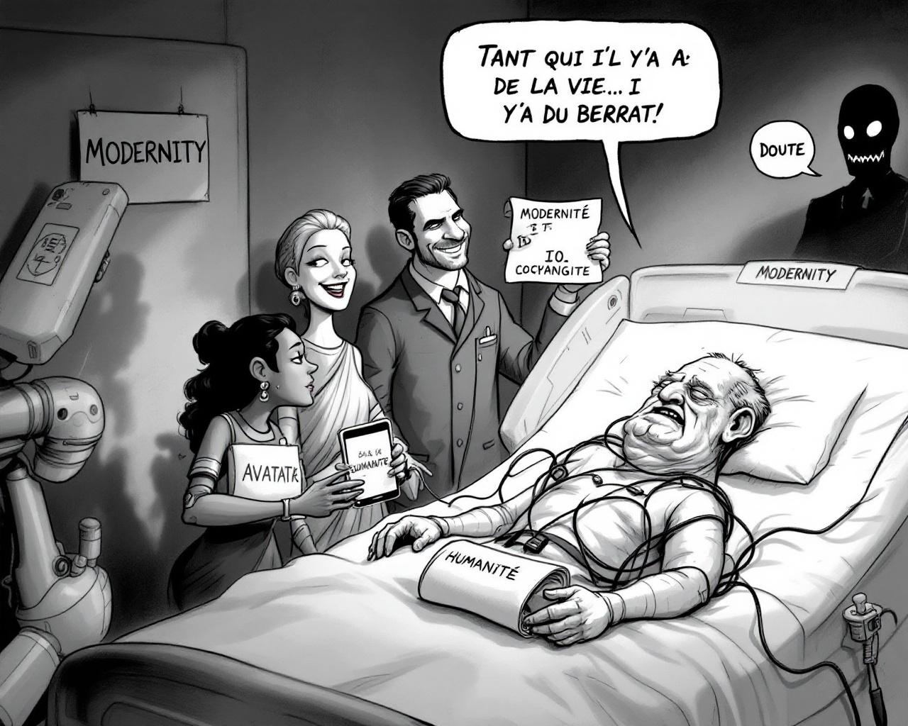 Avatar, Surveillance et Fusion : Le grand cirque techno, ou l’éloge du progrès sous camisole