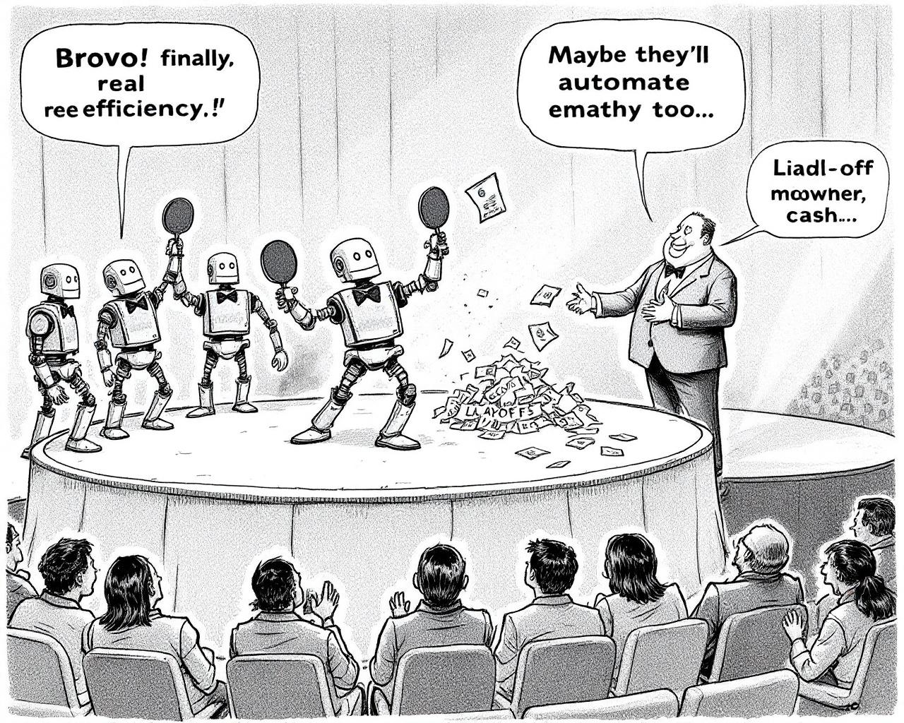 La grande valse robotique : chômage humain, scandale à gogo, la techno fait-elle le job ?