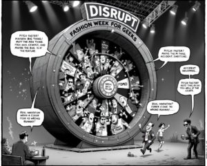 La grande parade de la disruption, ou comment pitcher le vide à prix d’or