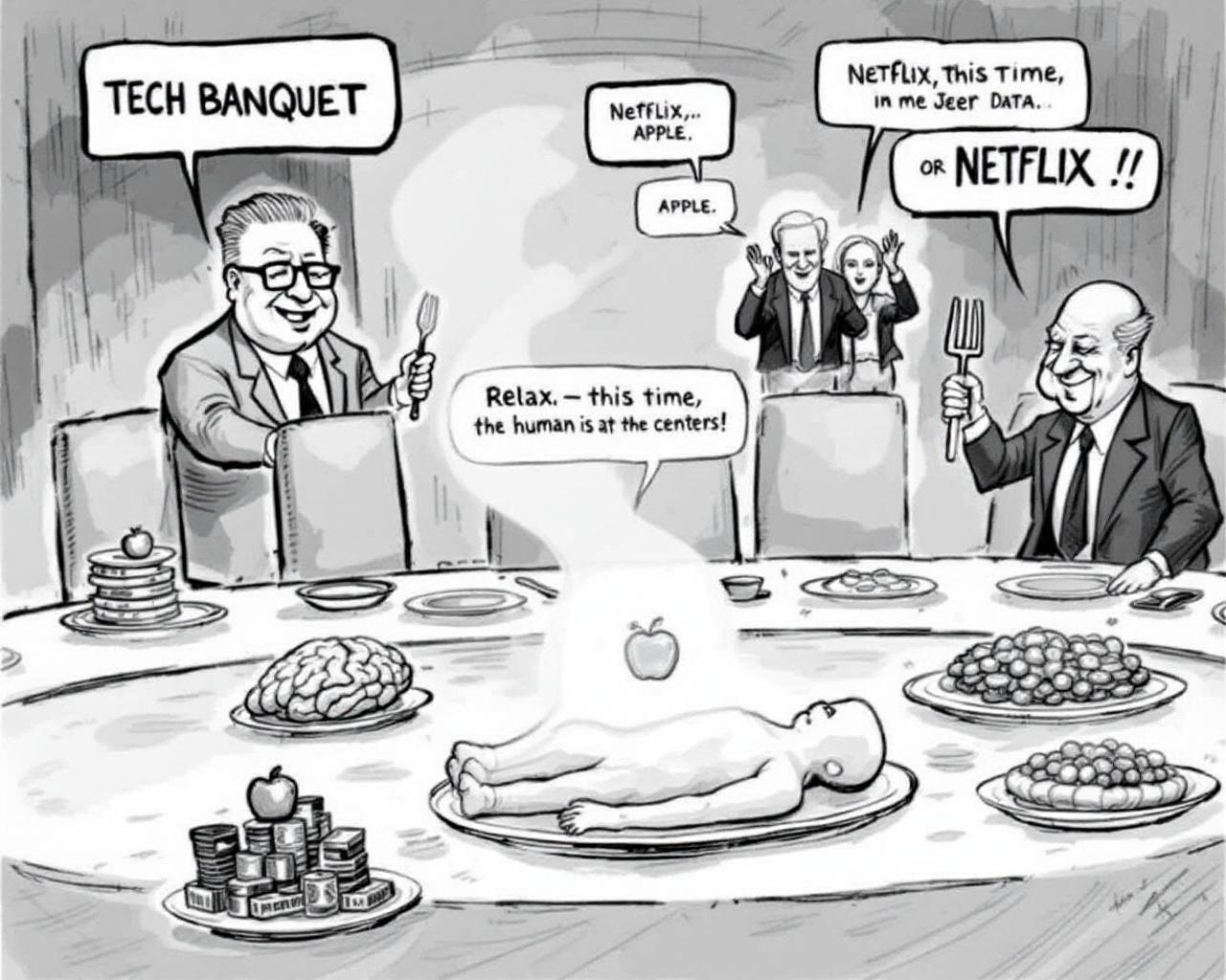 Hollywood, IA, Streaming : le Banquet des Cannibales Numériques