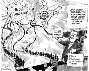 Silicon Showdown : quand l’IA tisse ses toiles indiennes et file notre authenticité