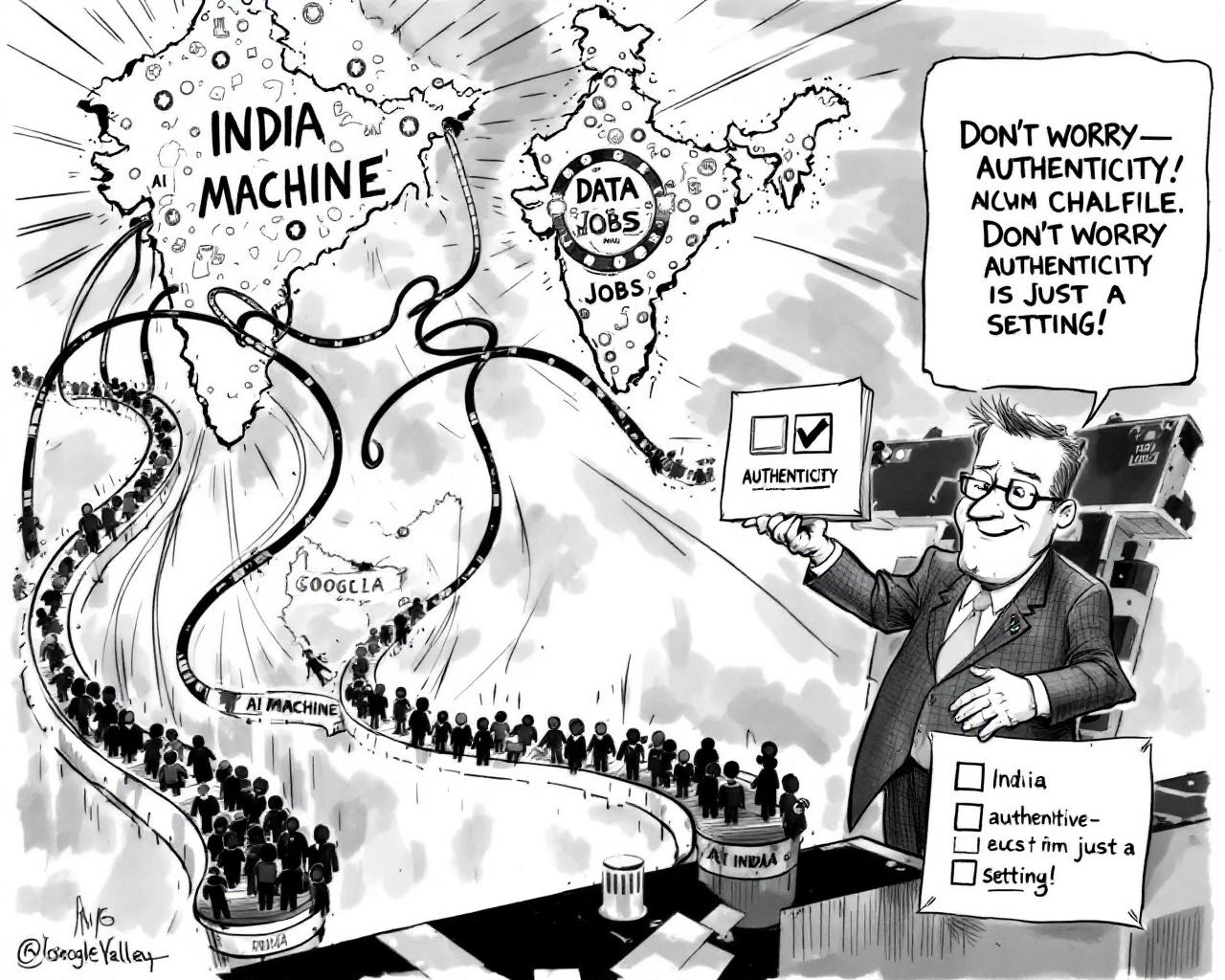 Silicon Showdown : quand l’IA tisse ses toiles indiennes et file notre authenticité