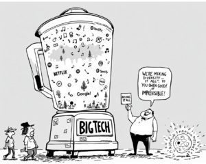 Netflix, Spotify, Big Tech : la grande tambouille du contrôle numérique