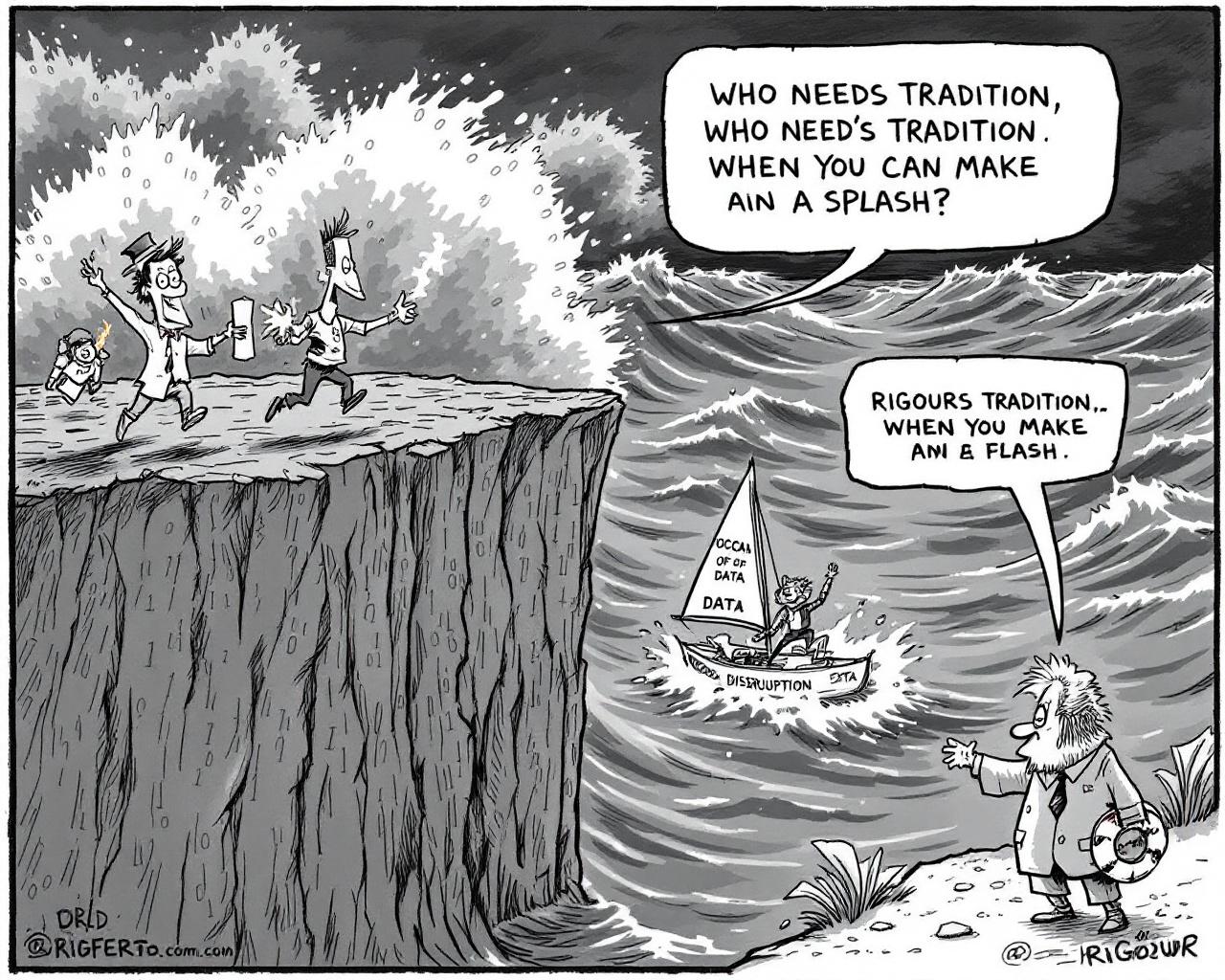 Robots au large, IA au clavier : le naufrage joyeux de la prise de risque made in tech