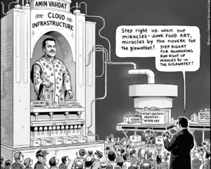 Du câblage au caca d’IA : au bal de la techno-spectacle, qui orchestre qui ?