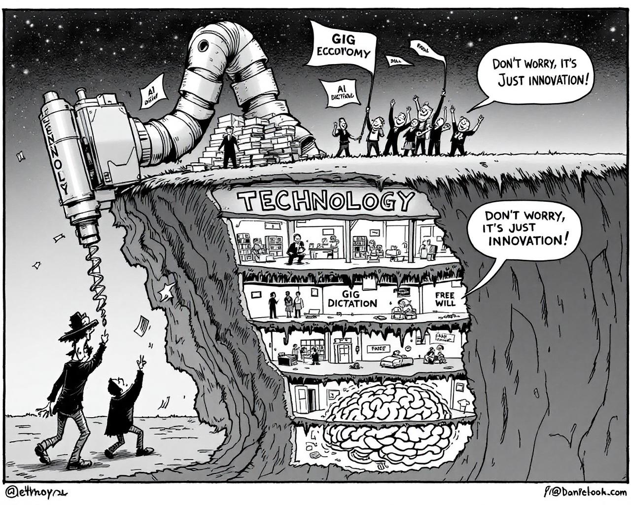 Du sous-sol à l’intime : foreurs, algorithmes et autres foreuses existentielles