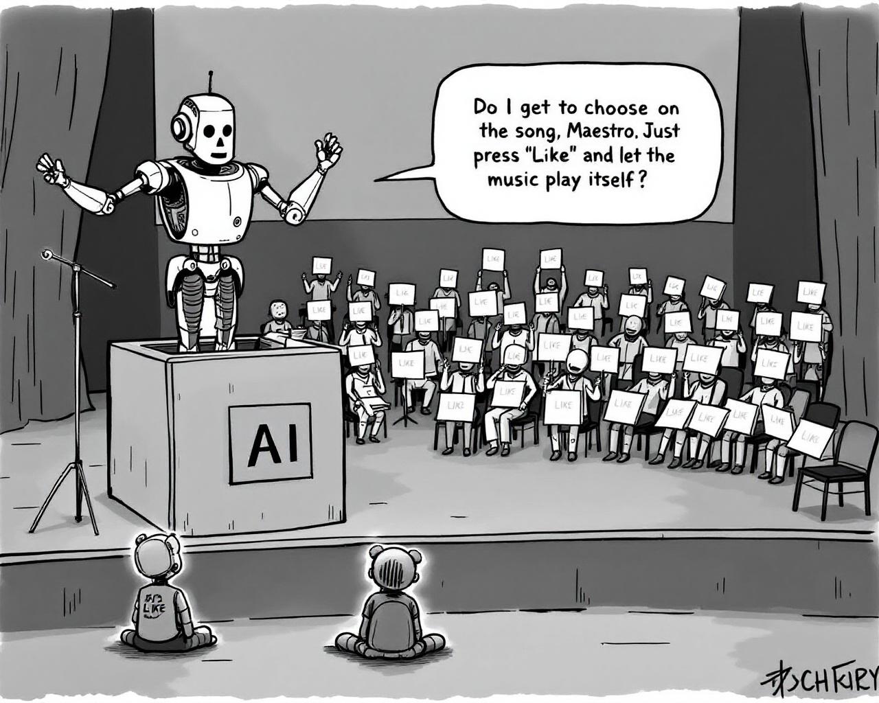 Playlist, peluches et retraites volontaires : la grande kermesse de l’IA sur mesure