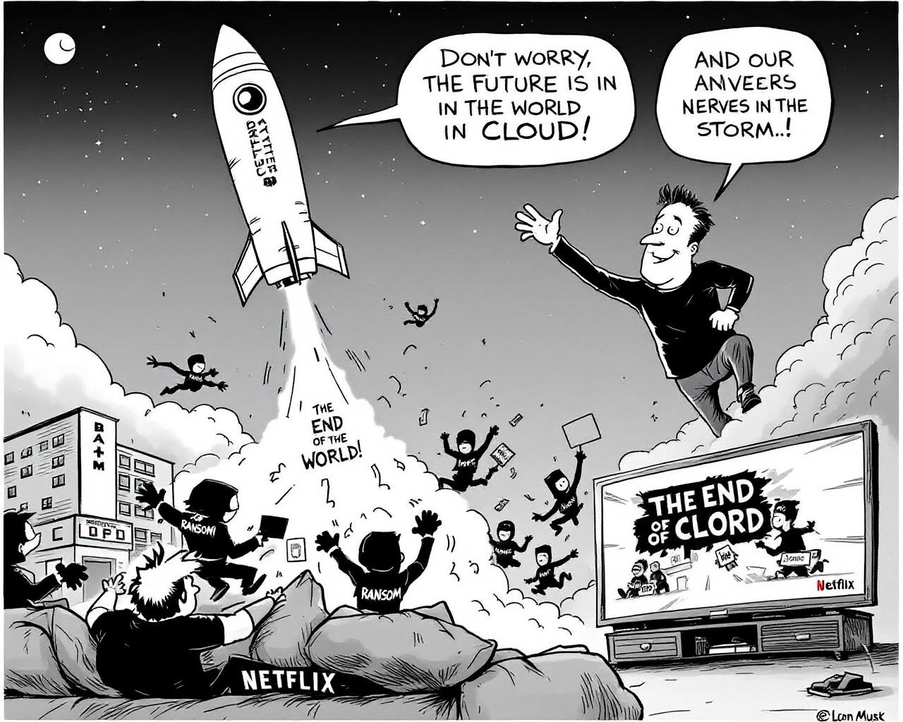 Clouds, satellites et méga-flops : la comédie humaine des datas déménage