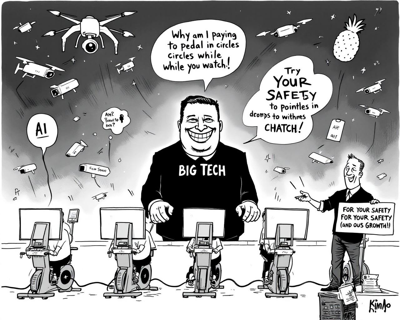 De l’innovation à la camisole : les géants de la tech pédalent-ils tous dans le même sens ?