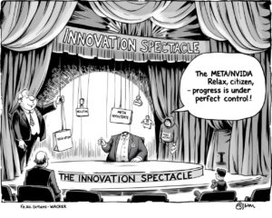 Bienvenue dans le Grand Manège Technologique : Quand IA, Prédateurs et Régulateurs Partagent le Code Source