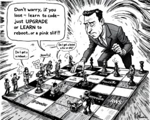 Des Algorithmes, des Empires et des Pions : bienvenue dans le grand bal des mutations tech