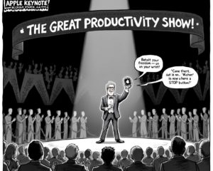 Chronométrez vos vies, savourez le suspense : la tentation du bouton « stop » chez Apple