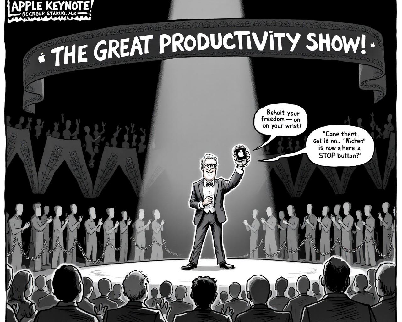 Chronométrez vos vies, savourez le suspense : la tentation du bouton « stop » chez Apple