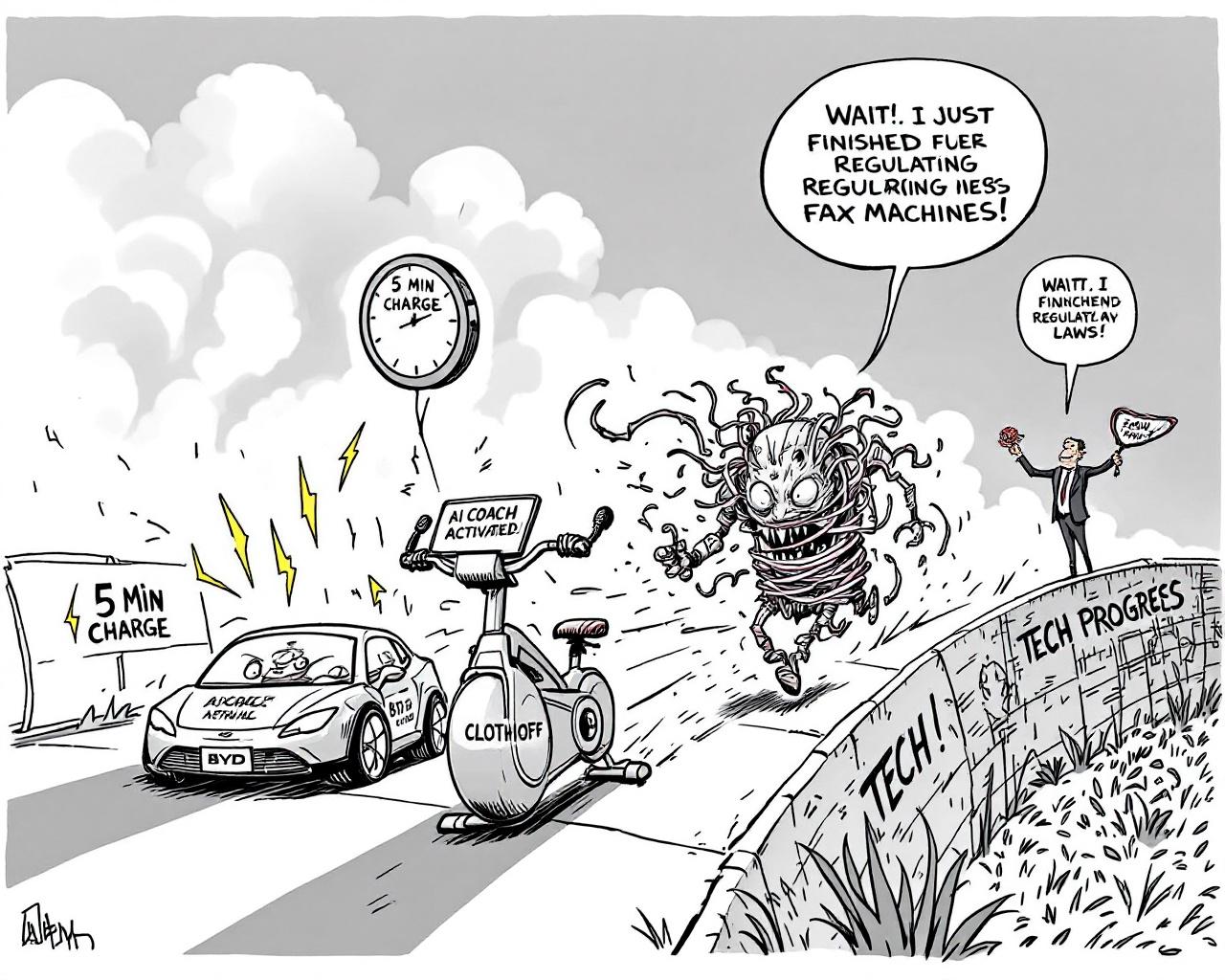 L’accélération sans frein : du superchargeur BYD au scandale ClothOff, quand l’innovation s’emballe