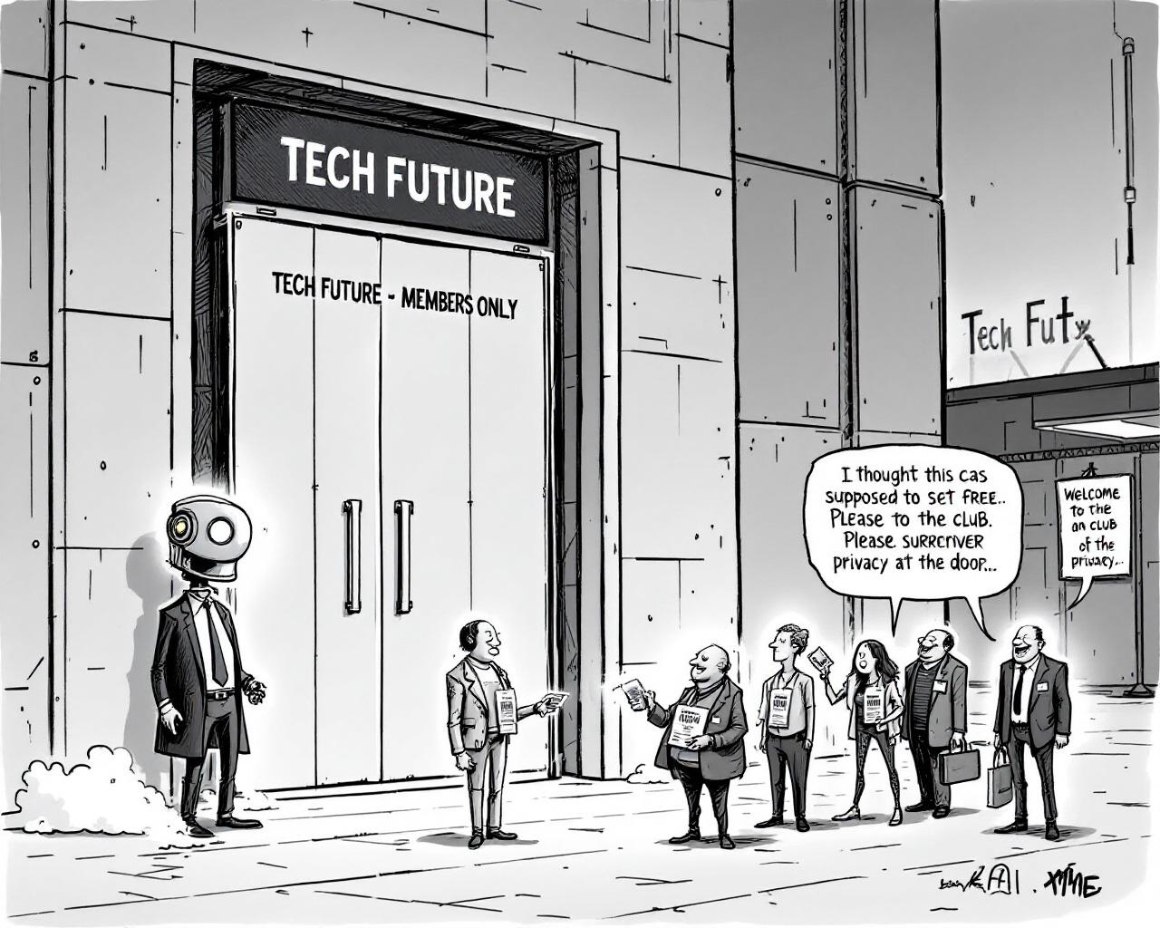 Badge, burn-out et bottes d’IA : la tech en quête de son double fantôme