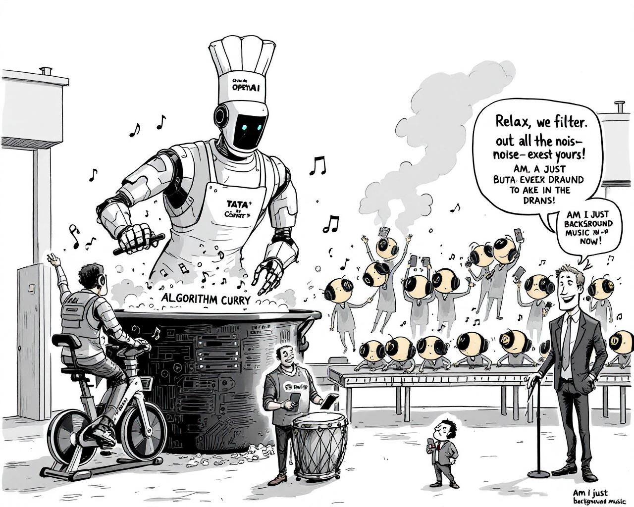 Partition mondialisée et dictée automatique : la grande ruche des IAs vrombit