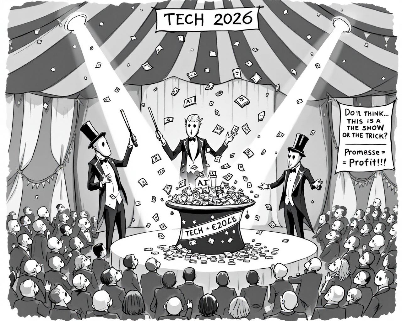 Tech : la comédie des illusions, des promesses et du cash facile