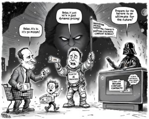 Du panier Amazon au streaming lunaire : qui tire vraiment les ficelles du progrès ?