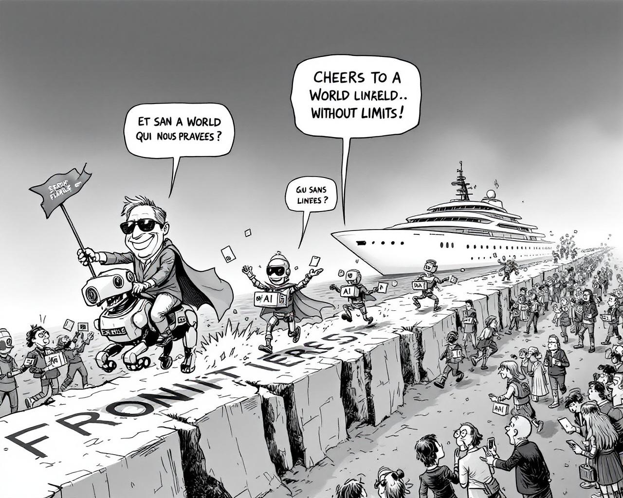 Des hackers repentis aux pin’s omniscients : la frontière, c’est dépassé