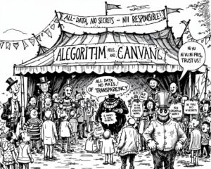 Transparence, panique et calvitie connectée : la grande illusion numérique