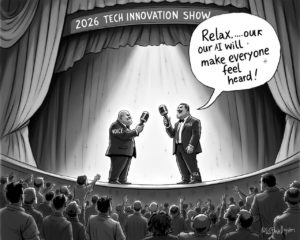 La voix, l’argent ou le silence : la tech entre clônage, responsabilité et servilité